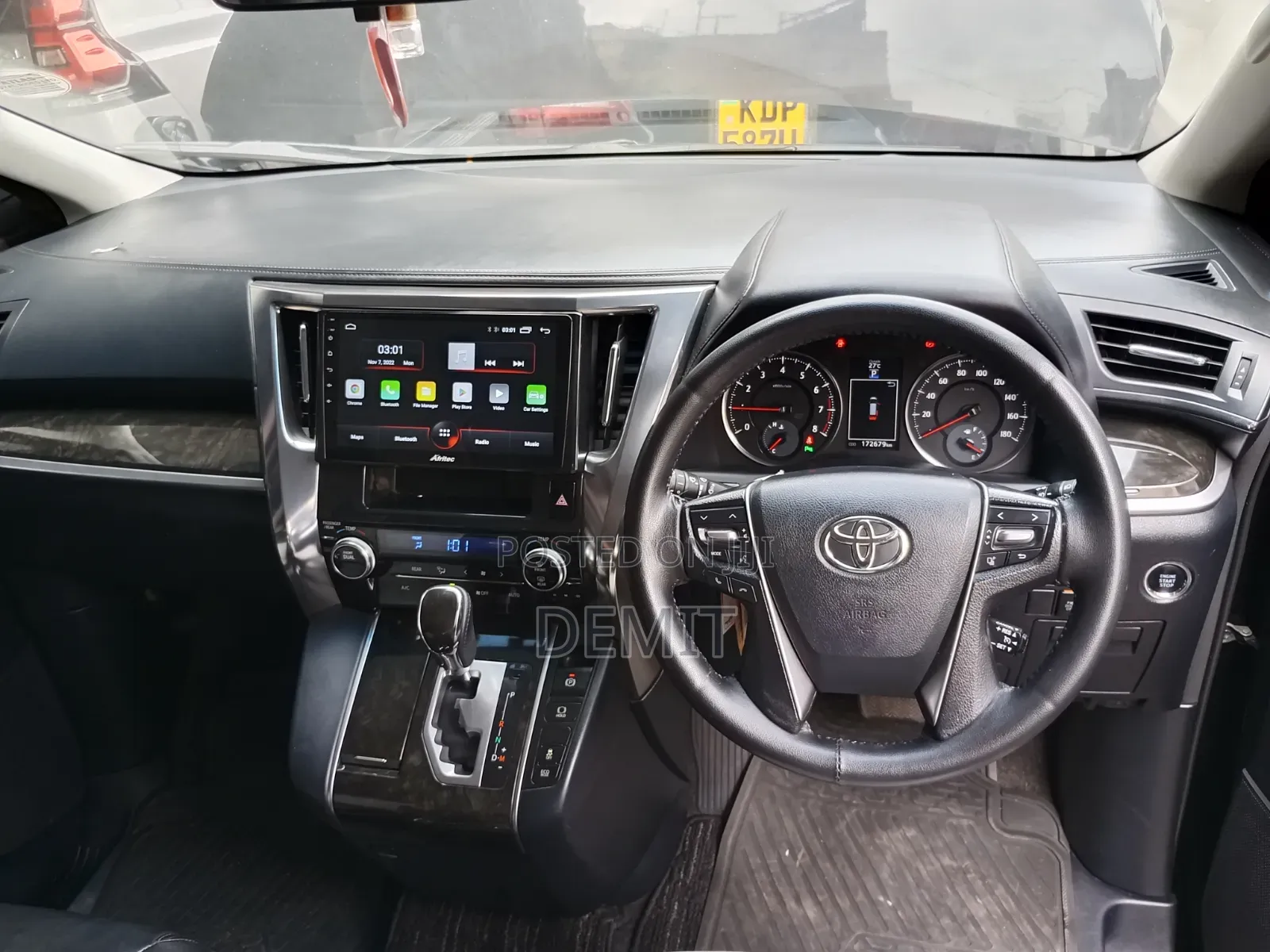 Toyota Vellfire 2016 Black