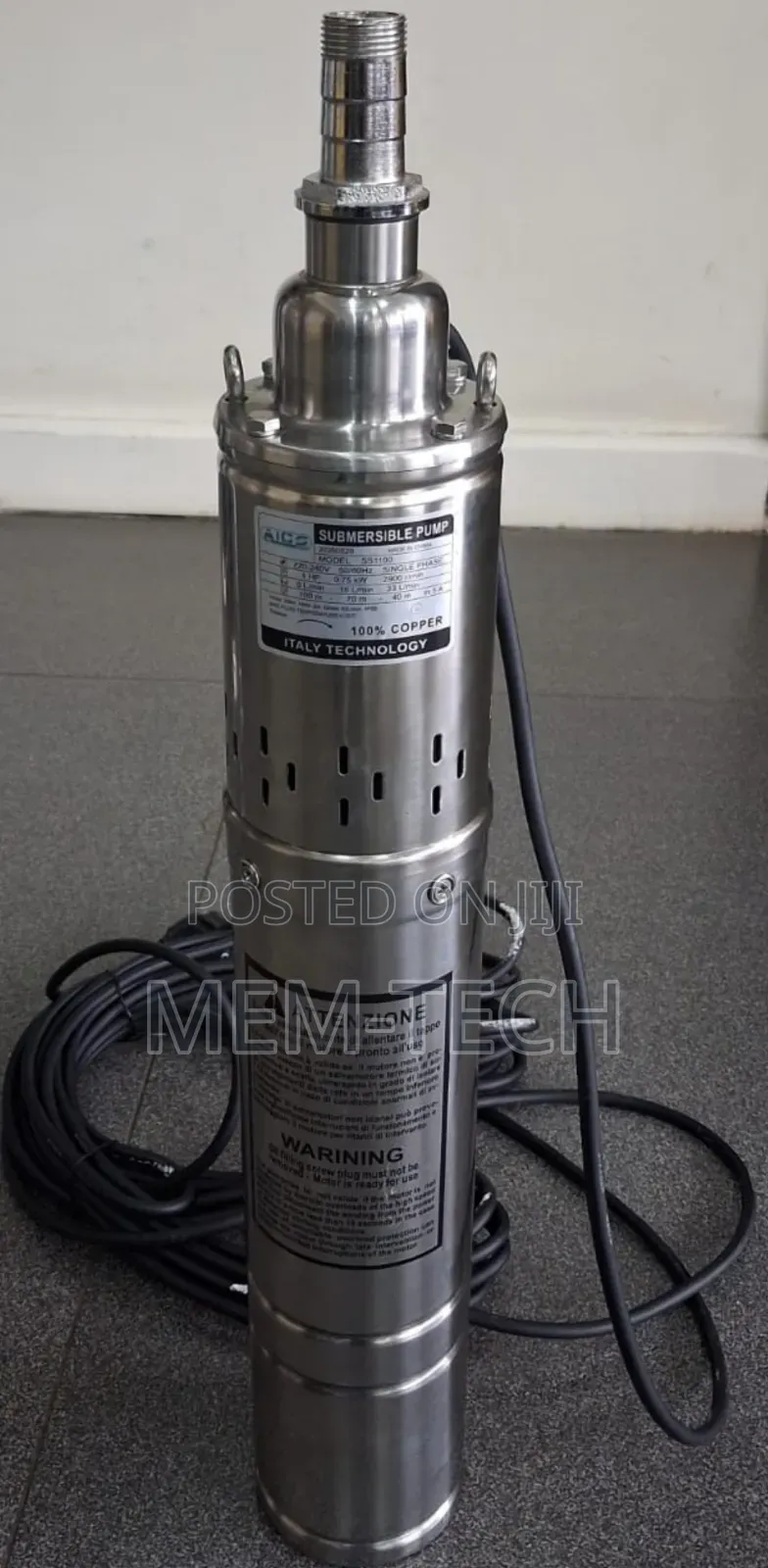 Aico Japan 1hp Submersible Pump