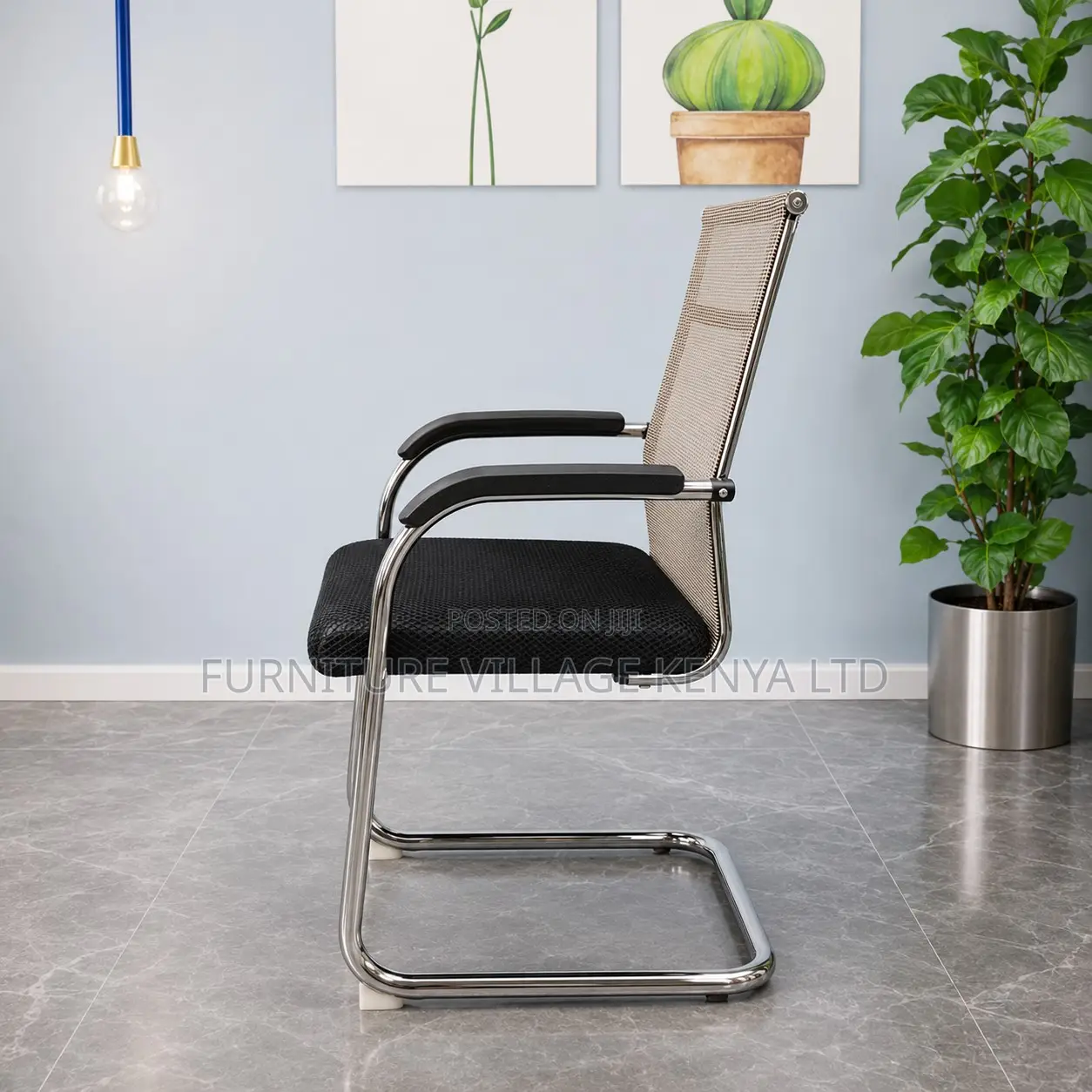 Guest Mesh Reception Chair