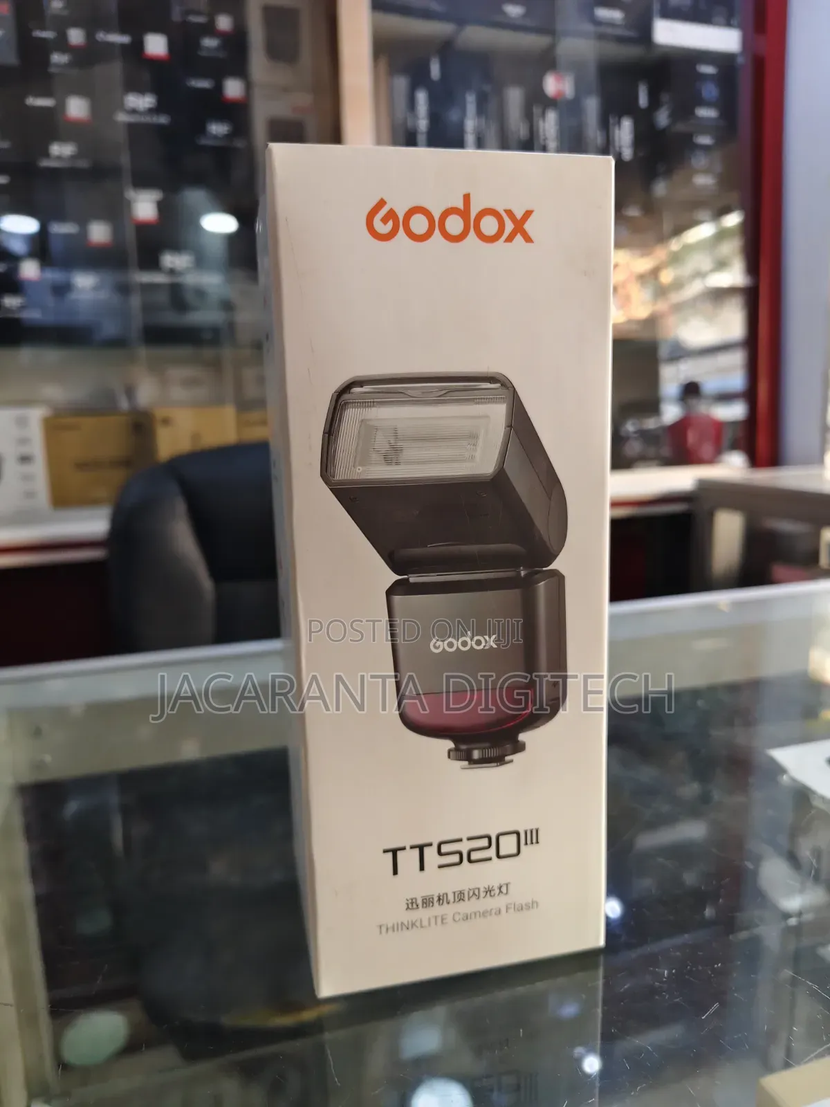Godox Tt520 Iii Gn33 Universal Flash Speedlite With Trigger