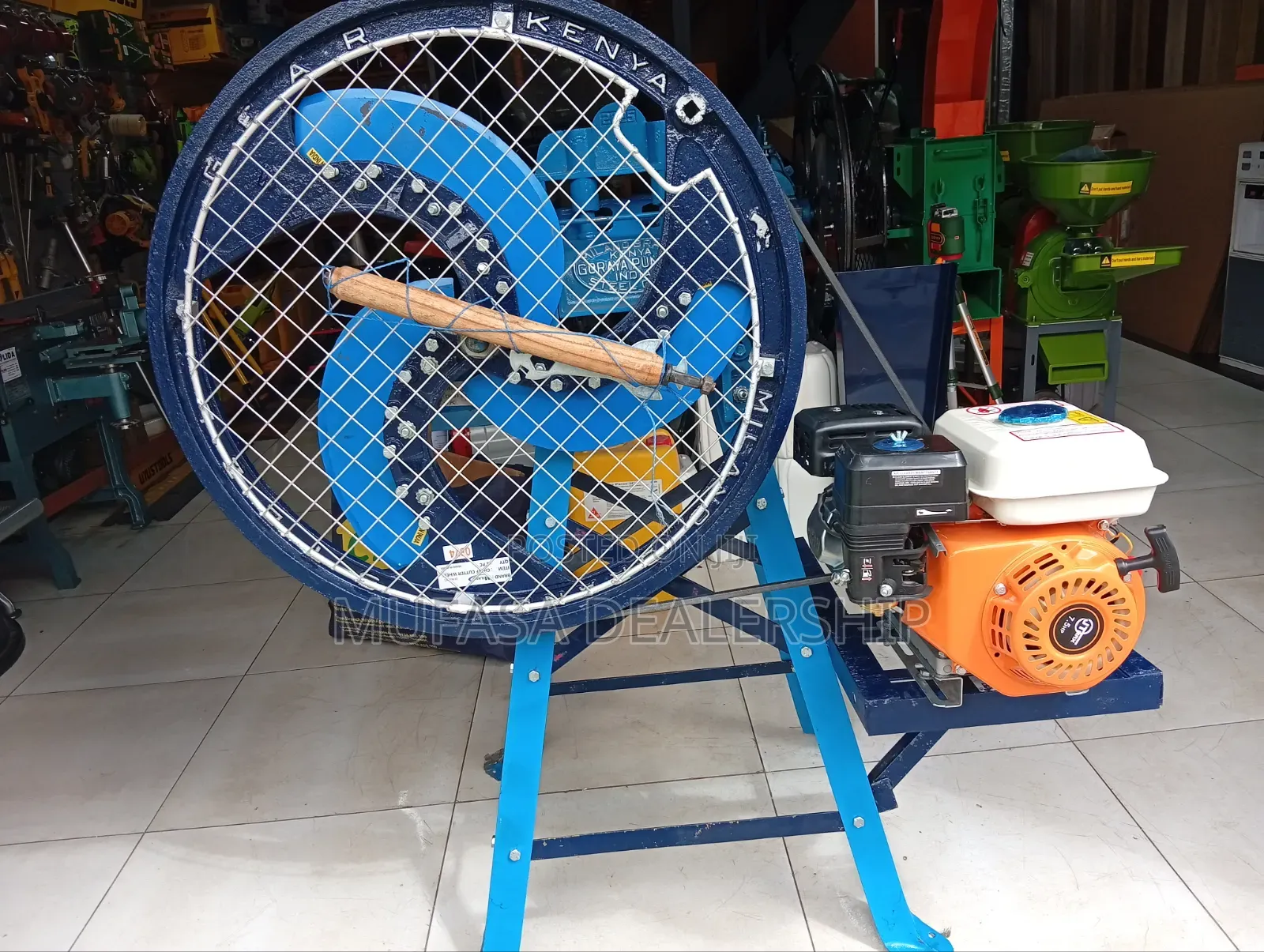 Portable Chaff Cutter/3 Cutter Blades