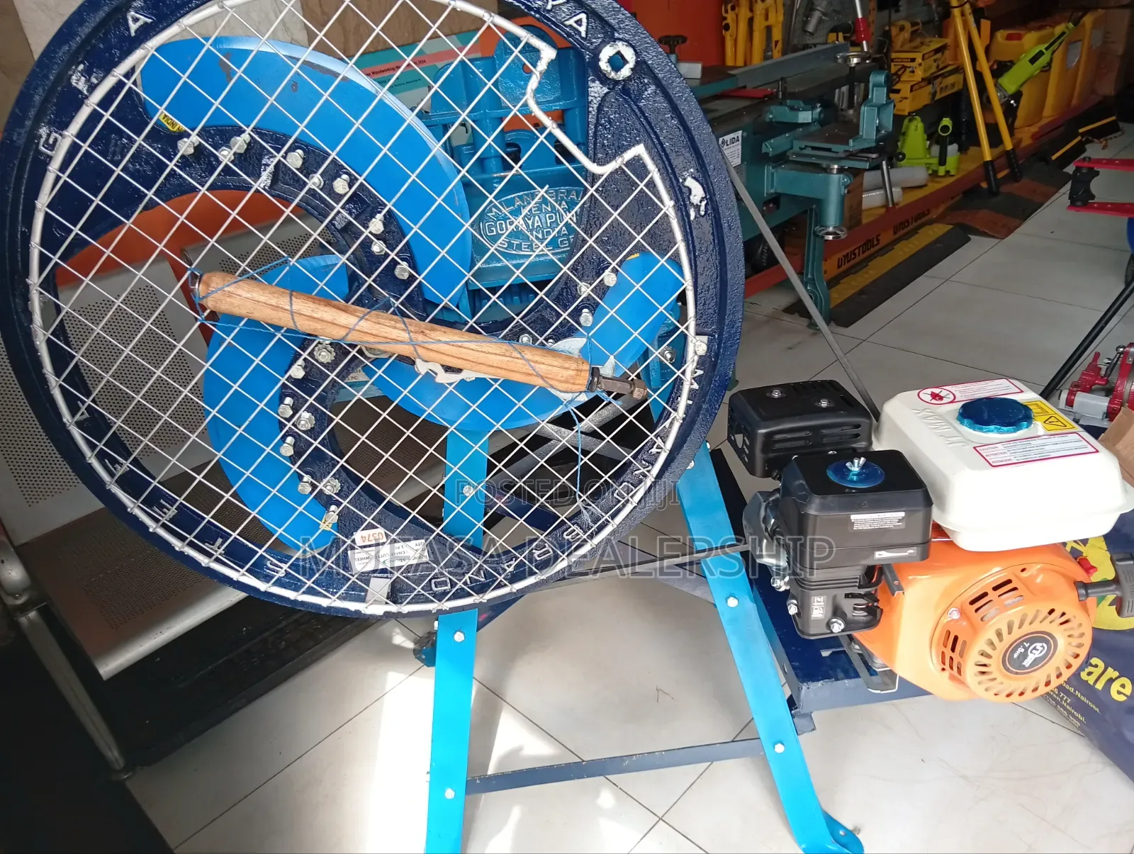 Portable Chaff Cutter/3 Cutter Blades