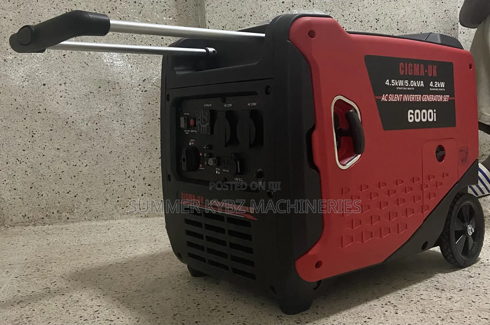 Cigma-Uk 6000i Silent Inverter Generator