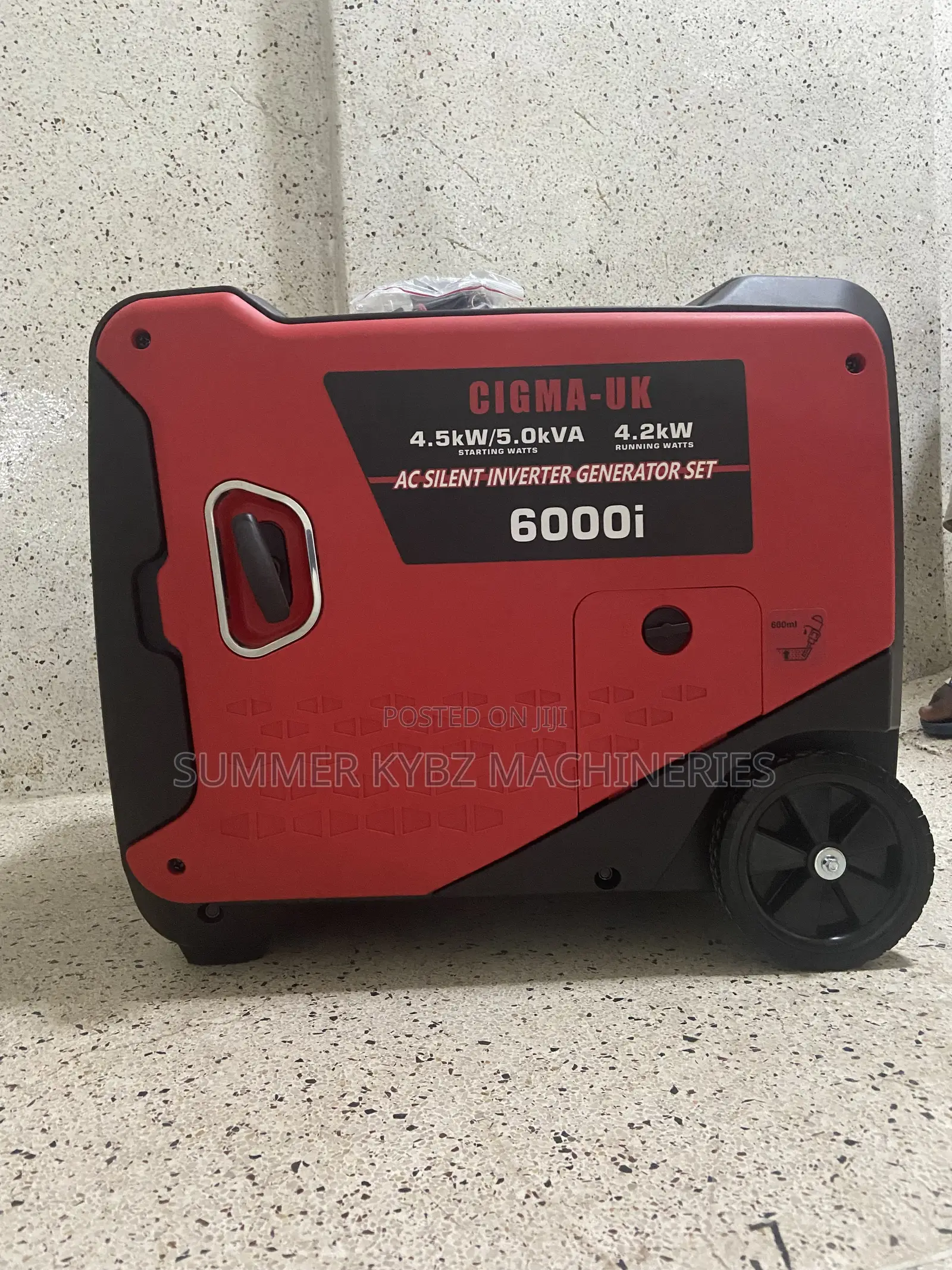 Cigma-Uk 6000i Silent Inverter Generator