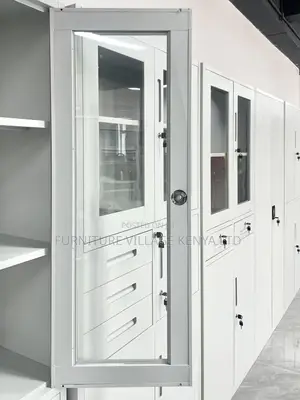 Half Glass Filling Office Cabinet