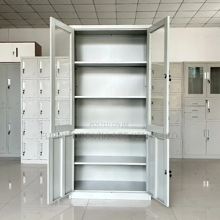 Half Glass Filling Office Cabinet