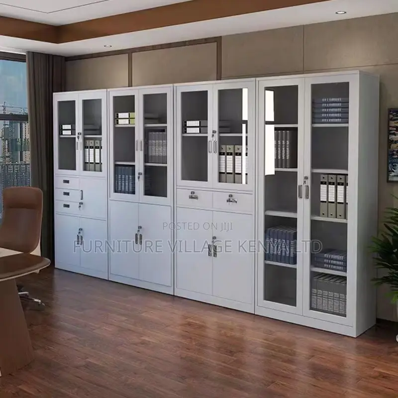 Half Glass Filling Office Cabinet