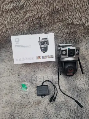 Smart PTZ CCTV Camera Dual Lens With Ethernet Port