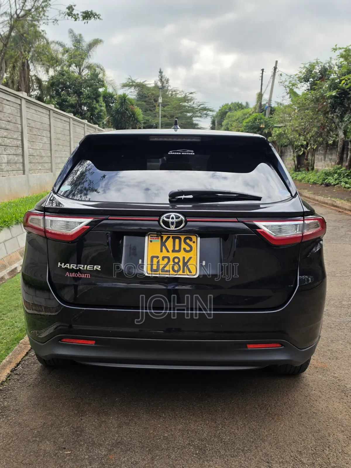 Toyota Harrier 2017 Black