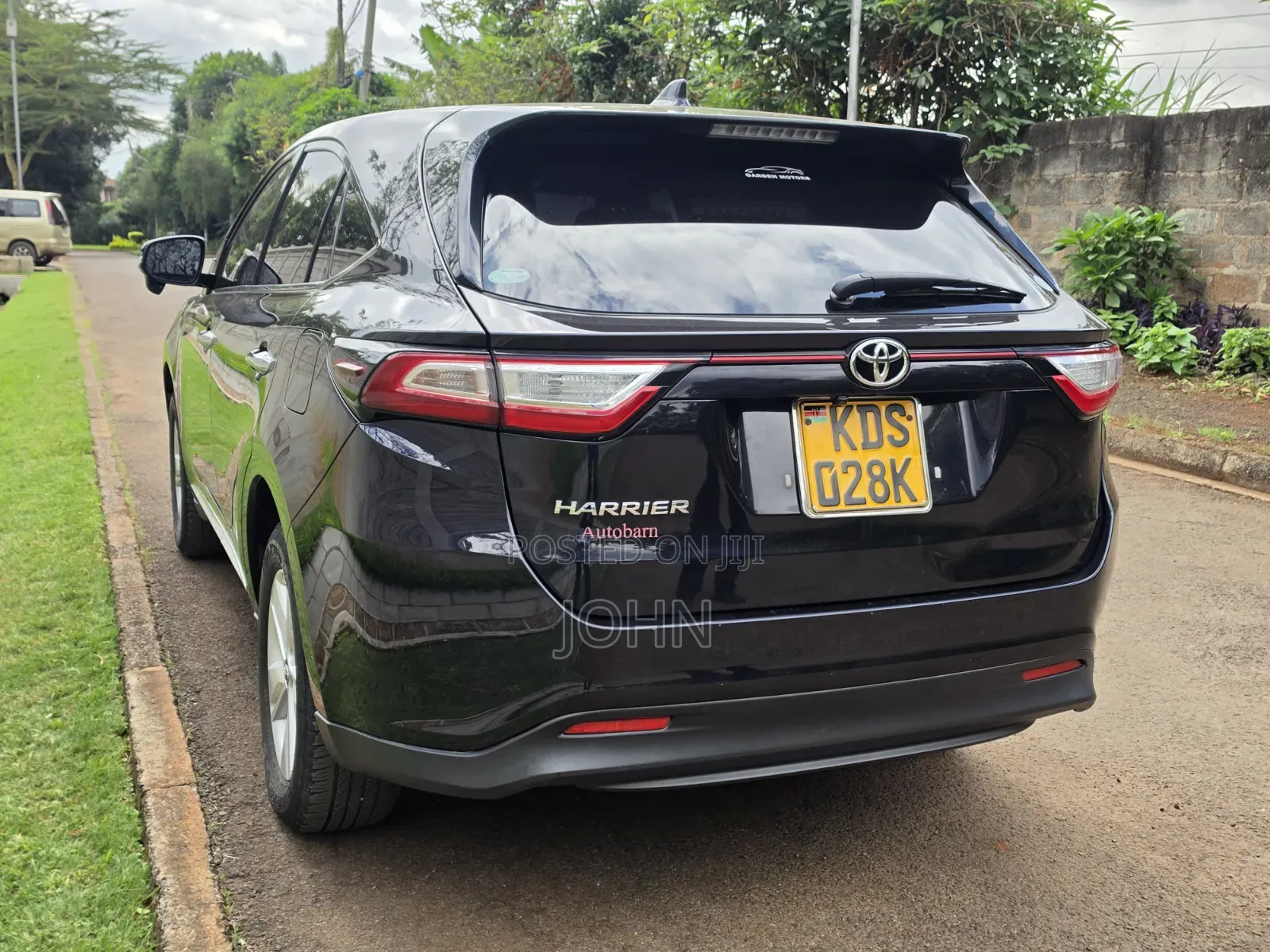 Toyota Harrier 2017 Black
