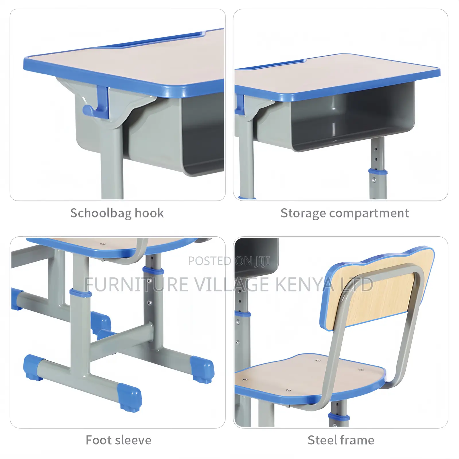 Adjustable Children Desk and Chair Set.