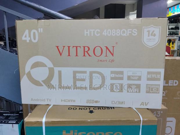 Vitron 40" Qled Smart Android Tv