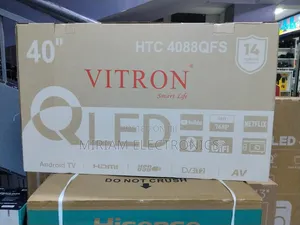 Vitron 40" Qled Smart Android Tv