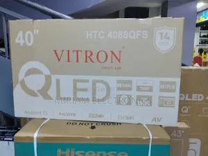 Vitron 40" Qled Smart Android Tv