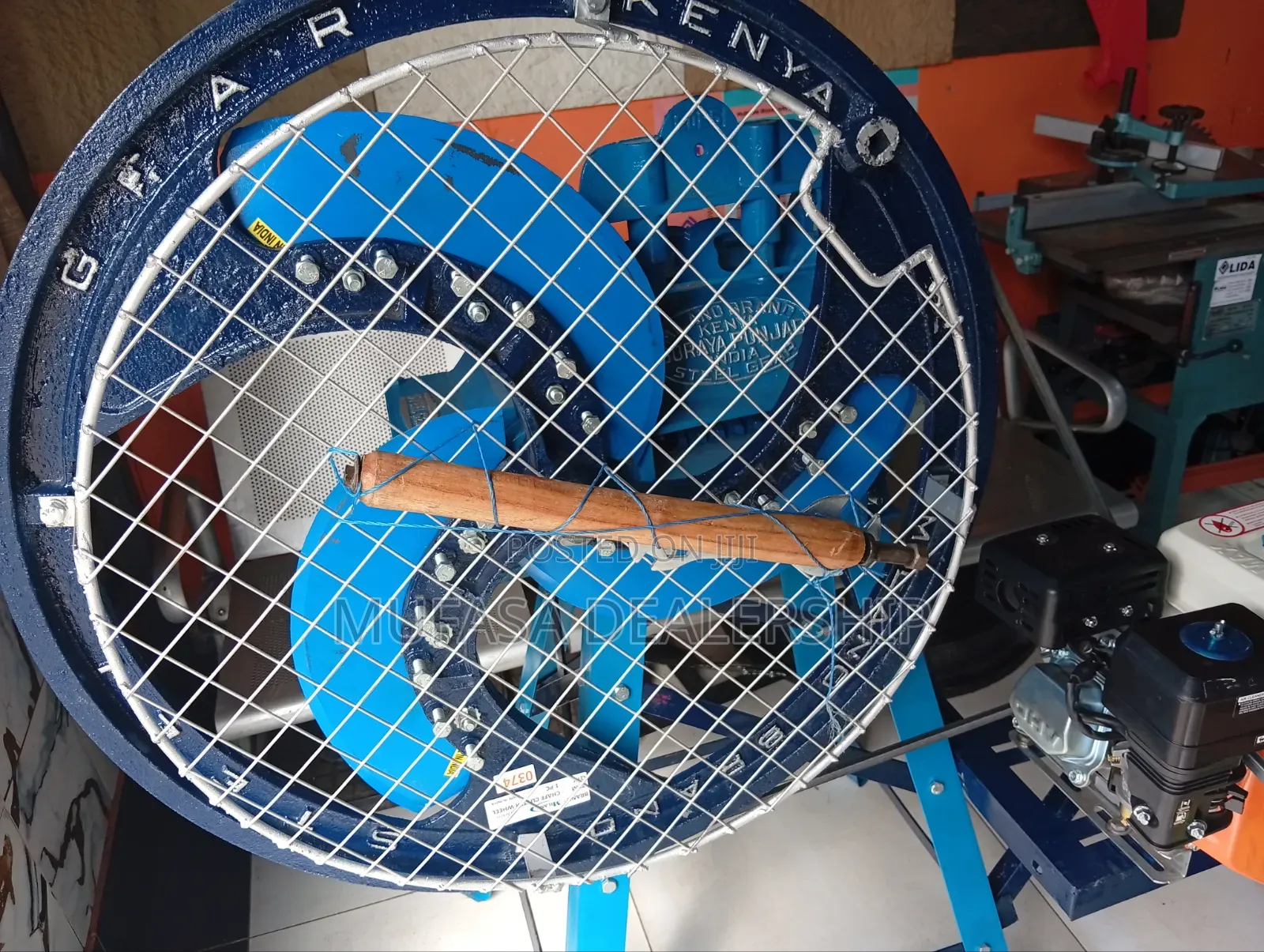 3blade Chaff Cutter With Petrol Engine