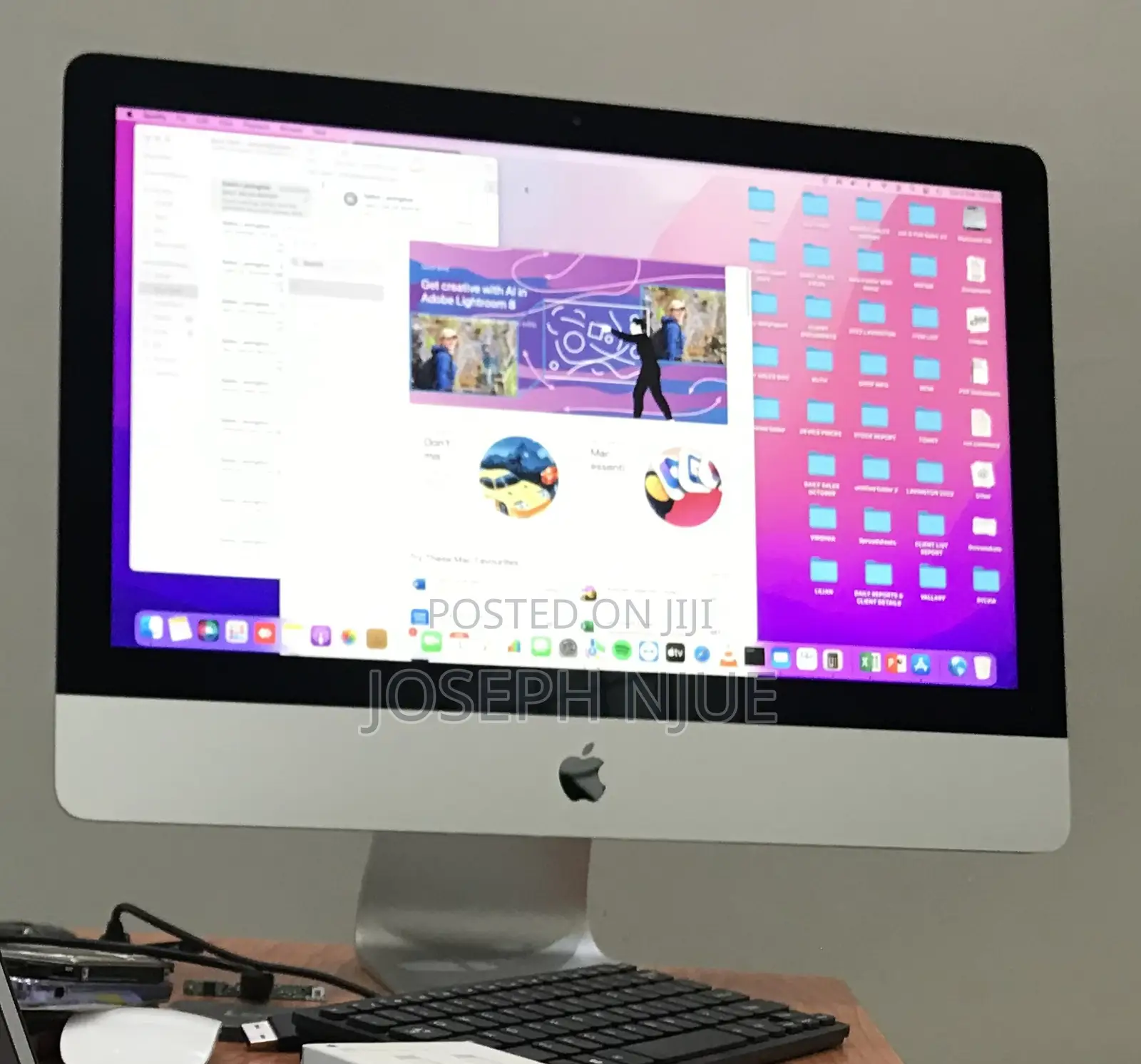 Desktop Computer Apple iMac 8GB Intel Core i5 SSD 512GB