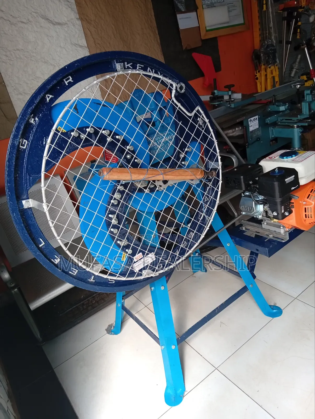 3blade Chaff Cutter With Petrol Engine
