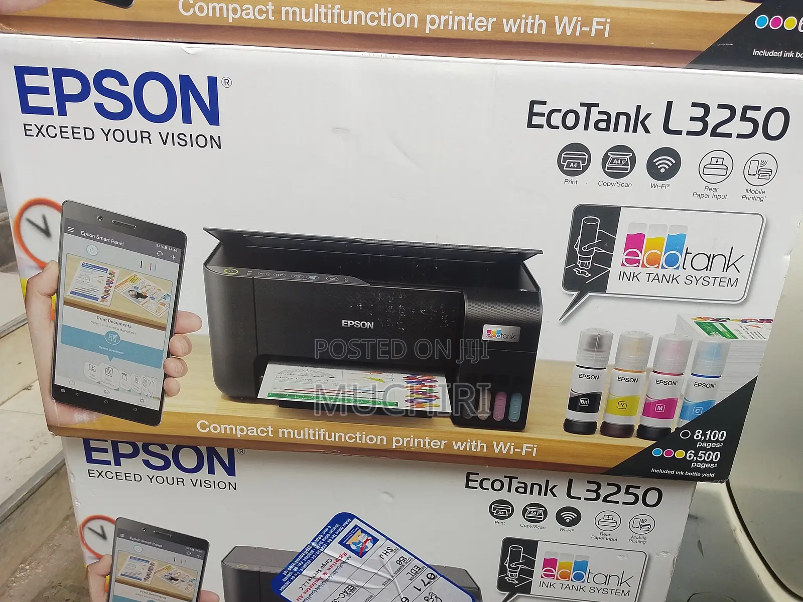 Epson L3250 Wifi Printer Print, Scan Copy