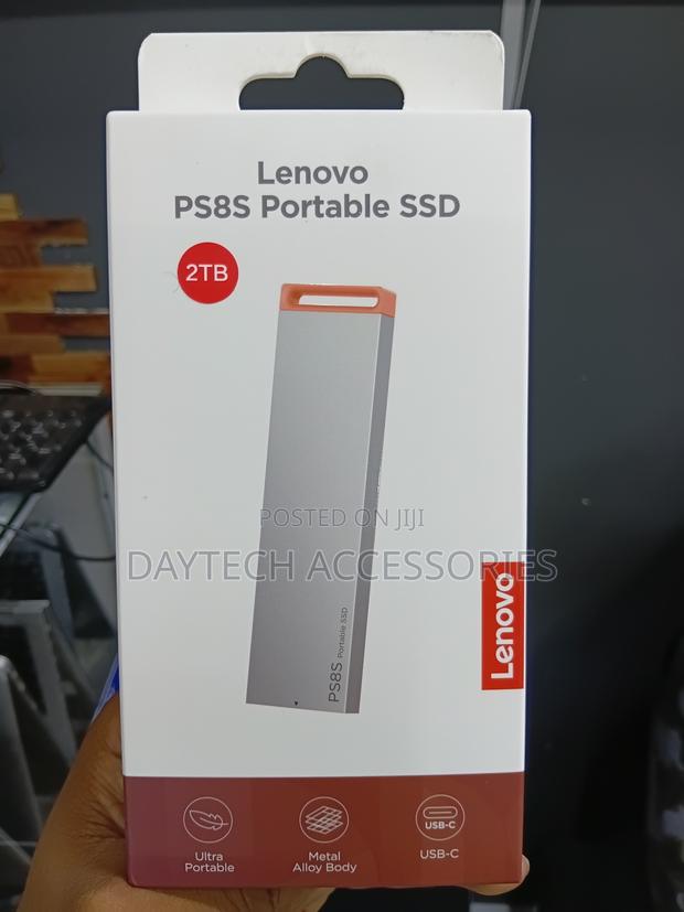 This Is a Lenovo Ps8s Portable SSD With 2tb of Storage Capacity.