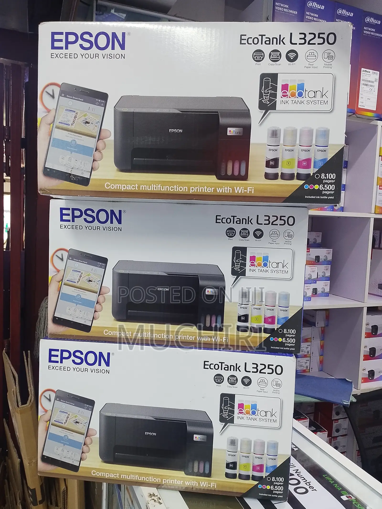 Epson L3250 Color Printer Scanner Copier