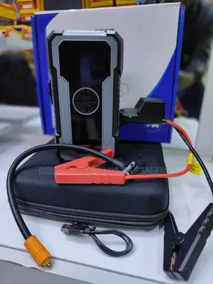 Premium 4-in-1 Car Jump Starter With Air Compressor, Digital Display