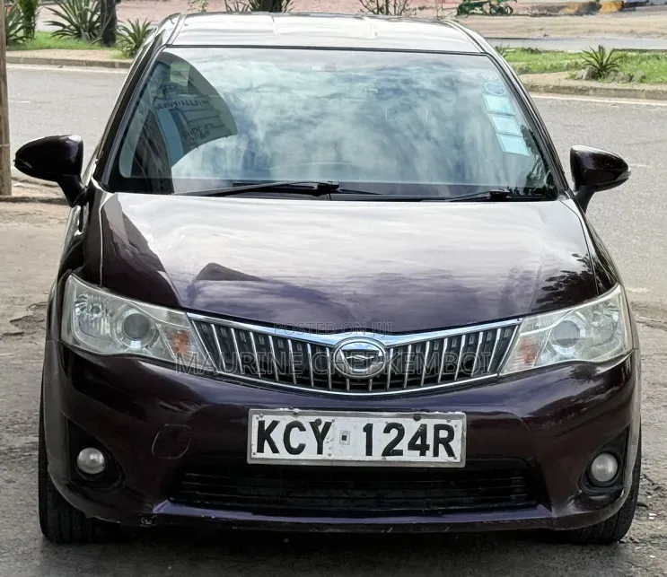 Toyota Axio 2012 Maroon