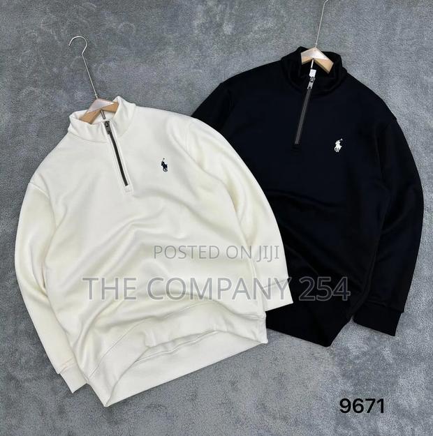 Quality Casual Cotton Quarter Zip Designer Sweaters Available
