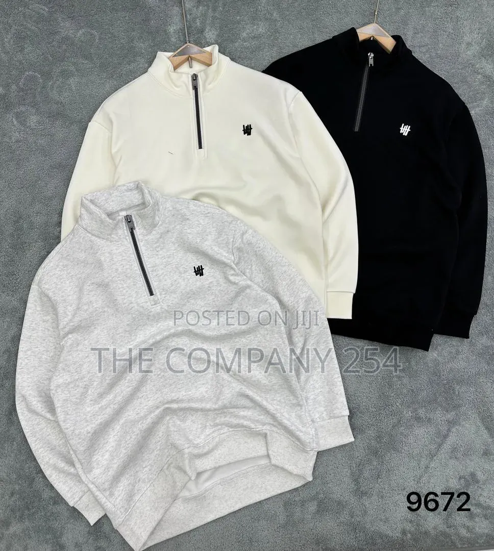 Quality Casual Cotton Quarter Zip Designer Sweaters Available