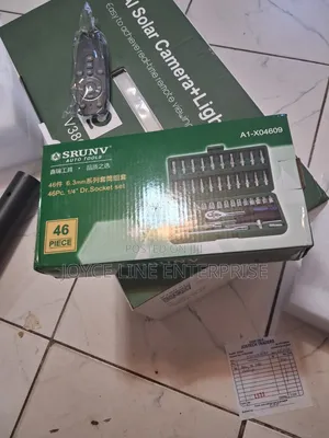 Srunv 46pcs Drive Socket Set