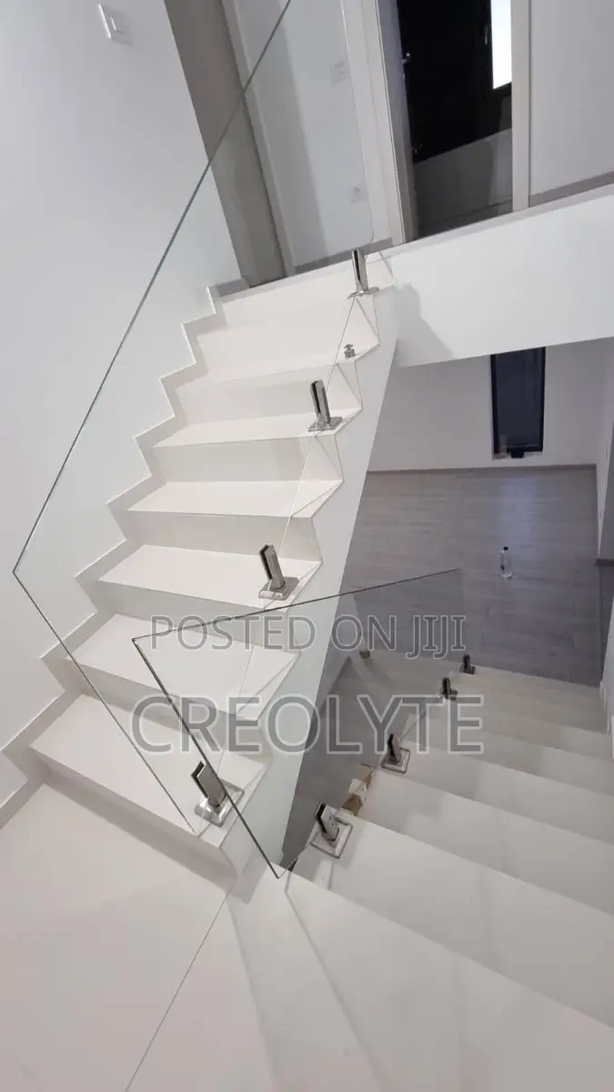 Frameless Glass Balustrade | S/Steel Clamp Spigots | Deck Balcony