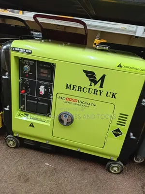 Mercury Uk 10kva Diesel Generator With Ats (Single Phase)
