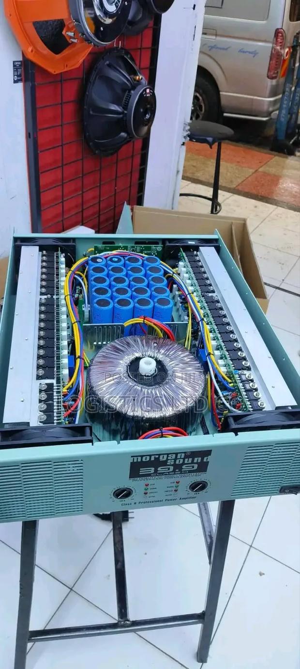 Morgan Sound 39.9 Is a Heavy-Duty Class H Professional Power Amplifier