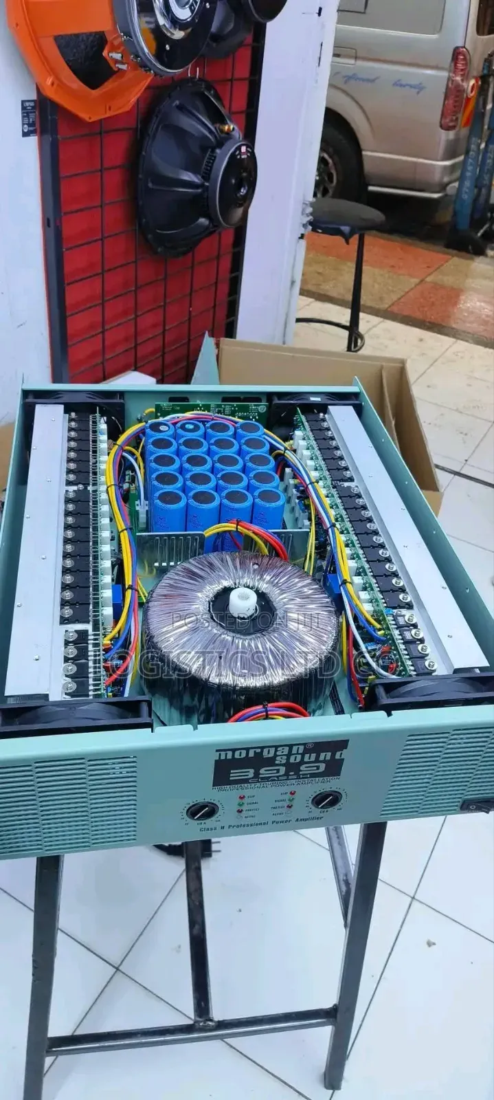 Morgan Sound 39.9 Is a Heavy-Duty Class H Professional Power Amplifier
