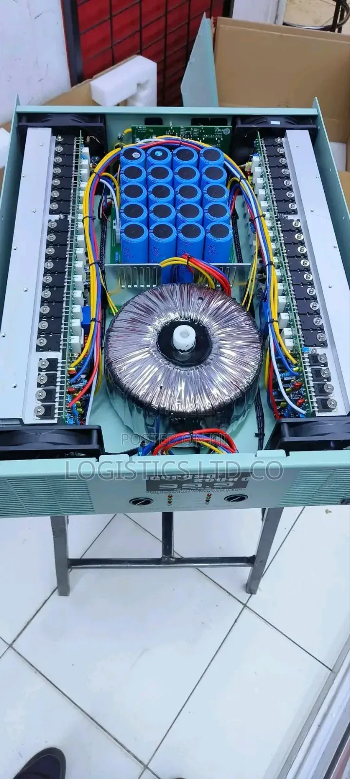 Morgan Sound 39.9 Is a Heavy-Duty Class H Professional Power Amplifier