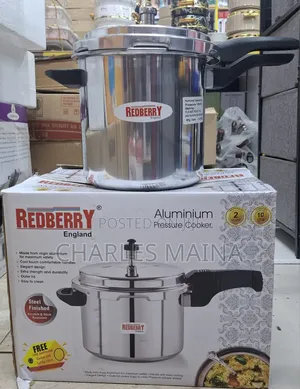 Redberry Aluminium Pressure Cooker
10l