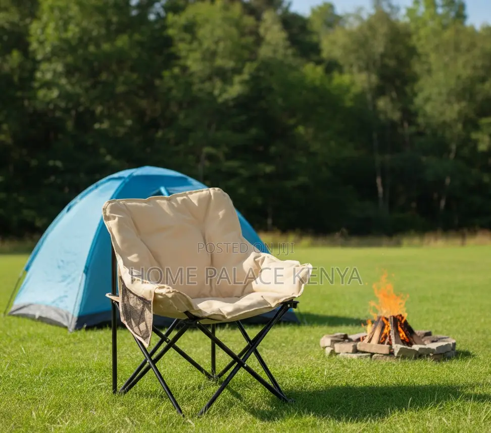 Picnic Chair: Portable Foldable U-shaped Outdoor Moon Chair
