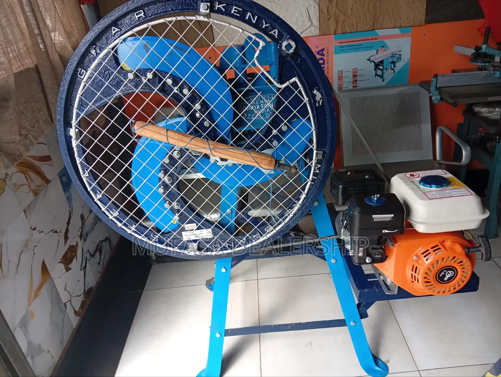 Easy to Use Three Blades Chaff Cutter Machinery