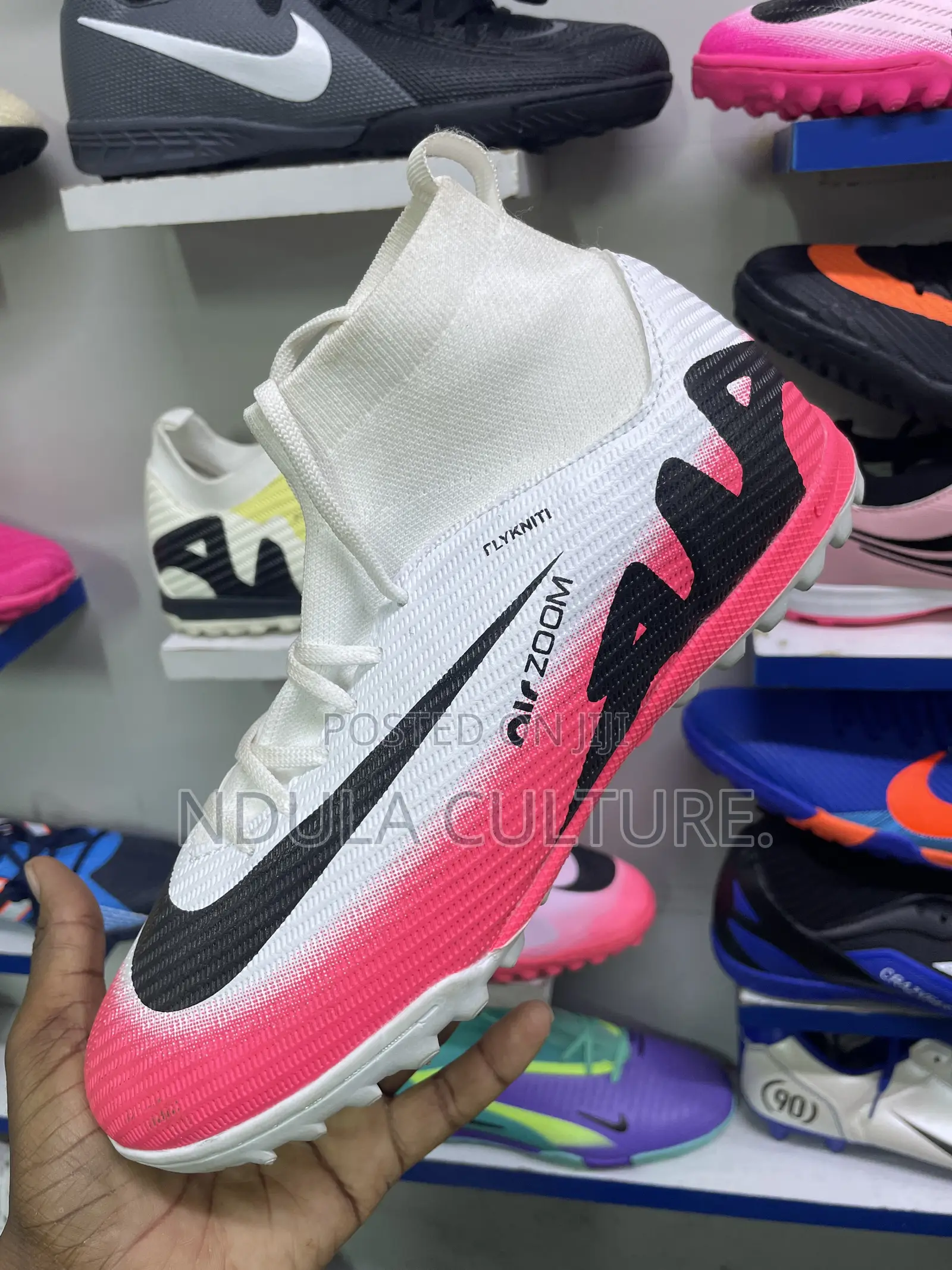 Nike and Adidas Football Trainers