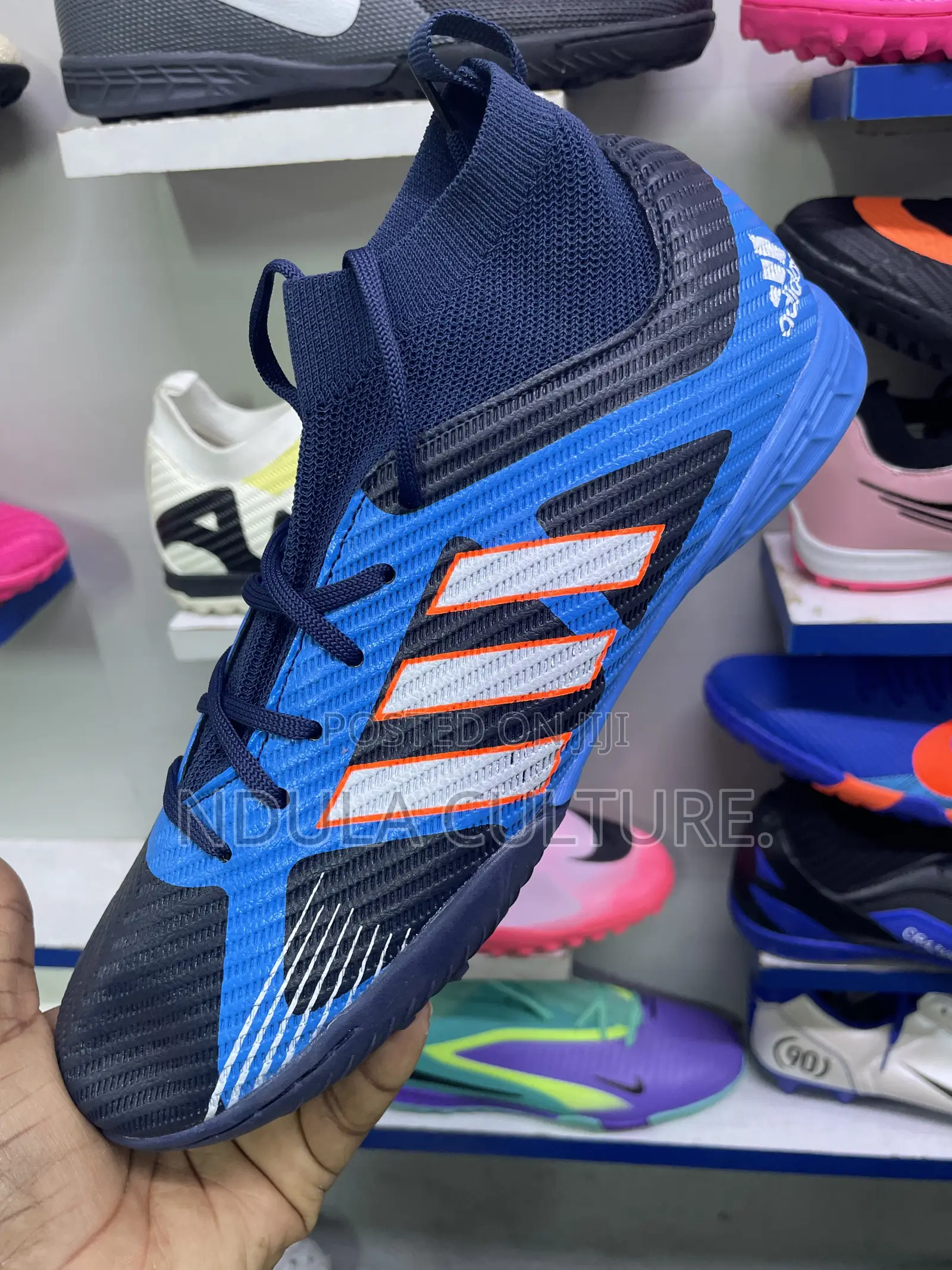 Nike and Adidas Football Trainers