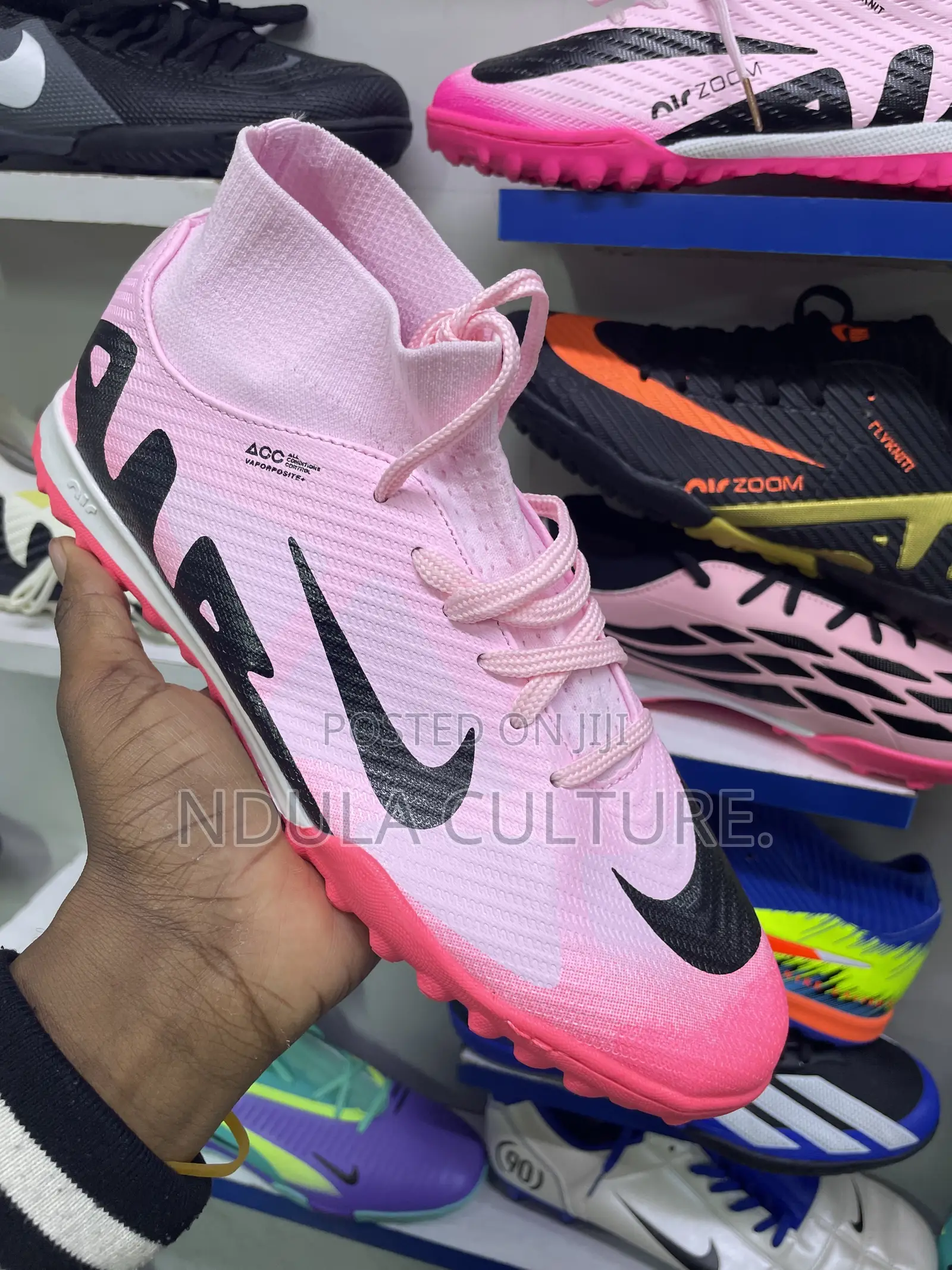 Nike and Adidas Football Trainers