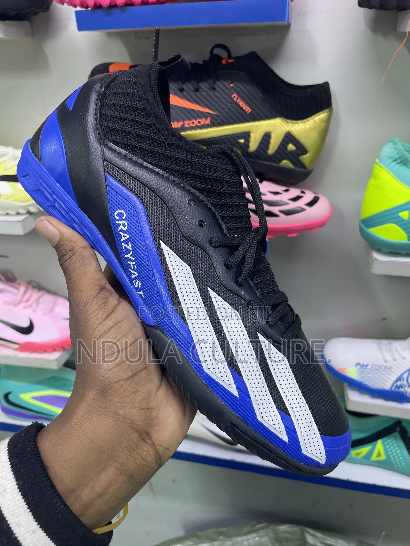Nike and Adidas Football Trainers