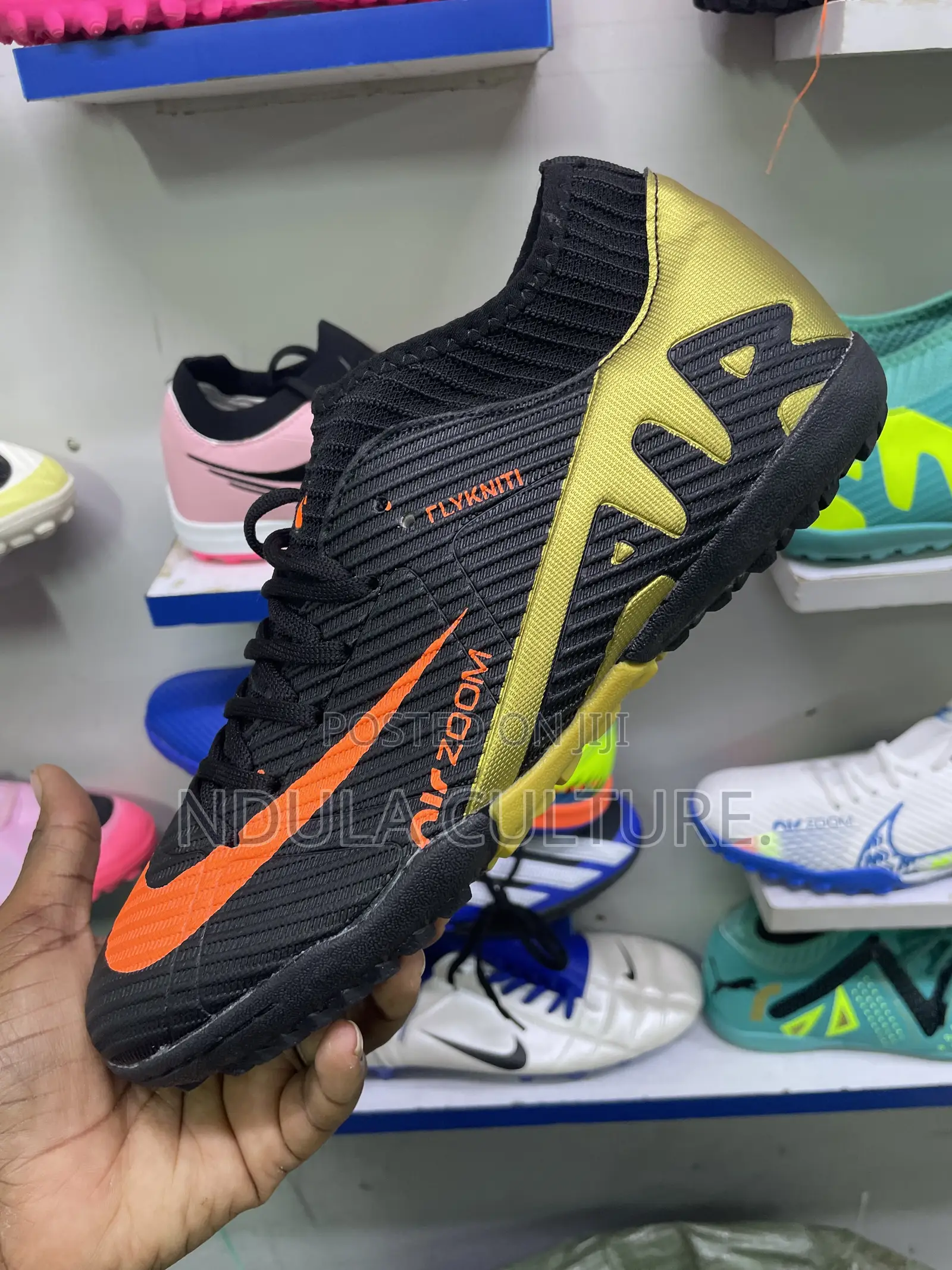 Nike and Adidas Football Trainers