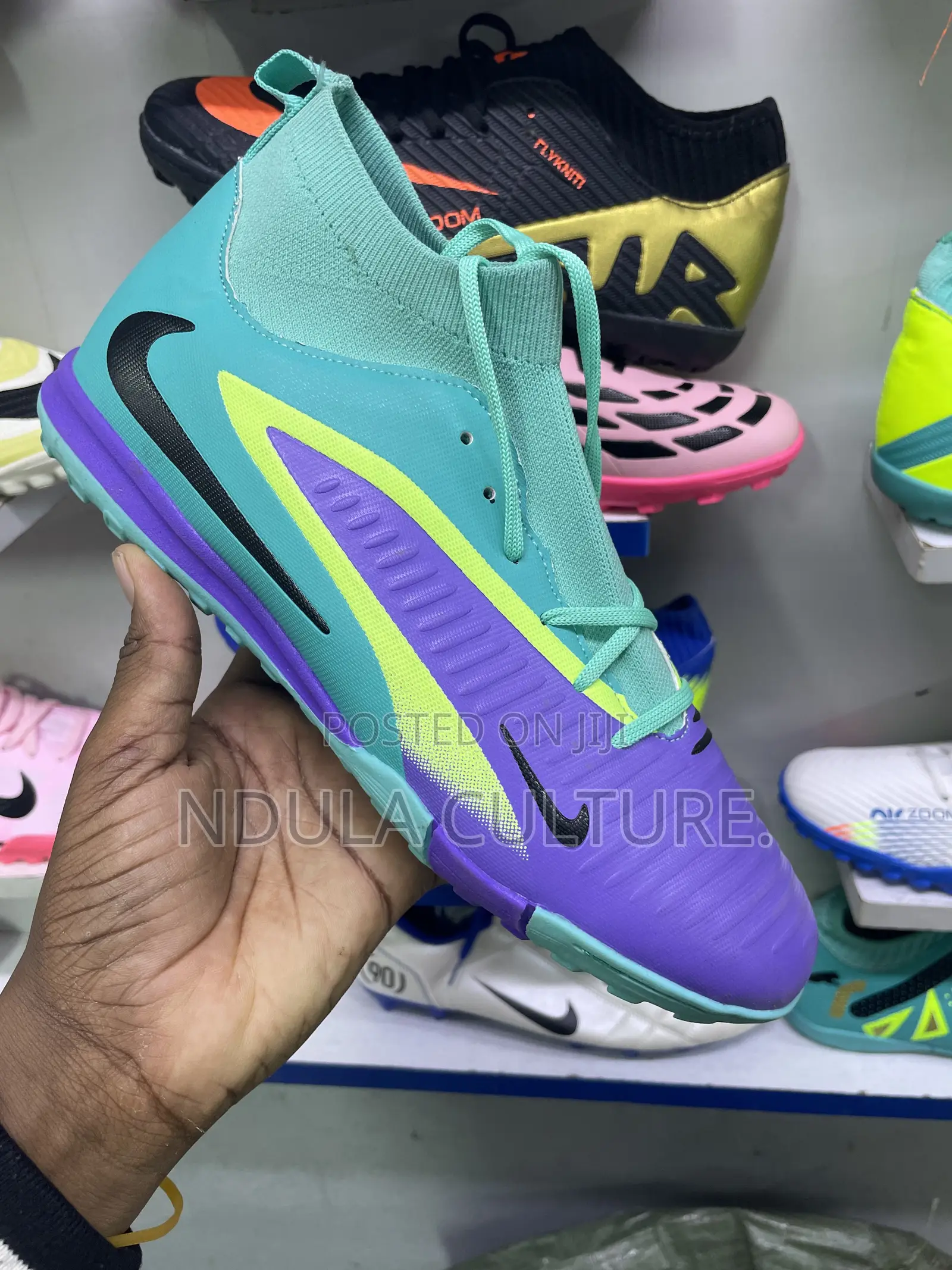 Nike and Adidas Football Trainers