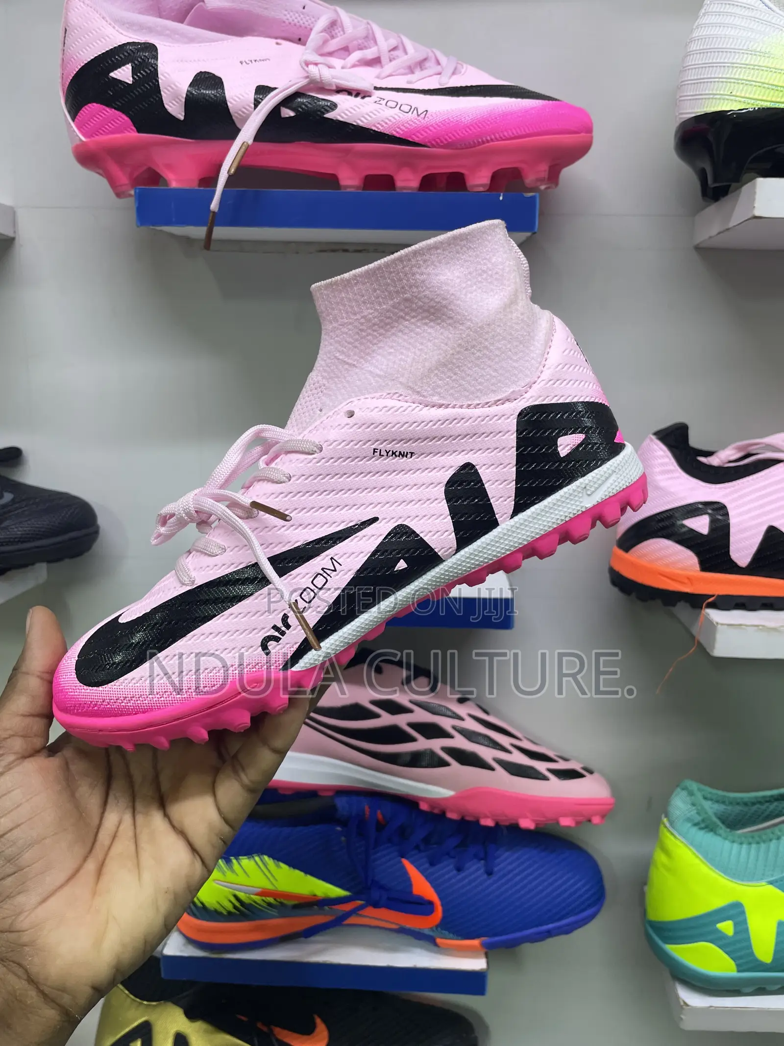 Nike and Adidas Football Trainers