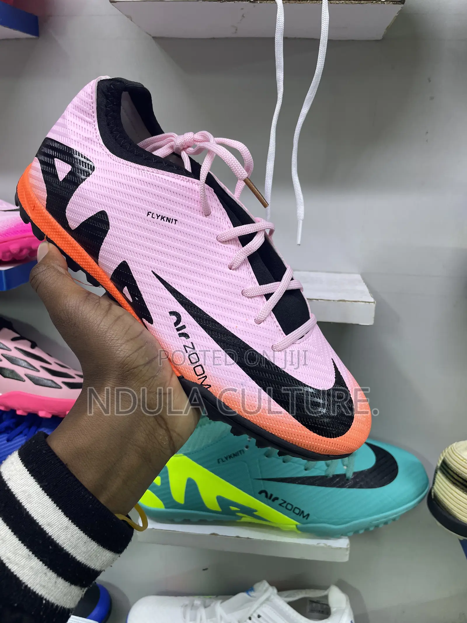Nike and Adidas Football Trainers