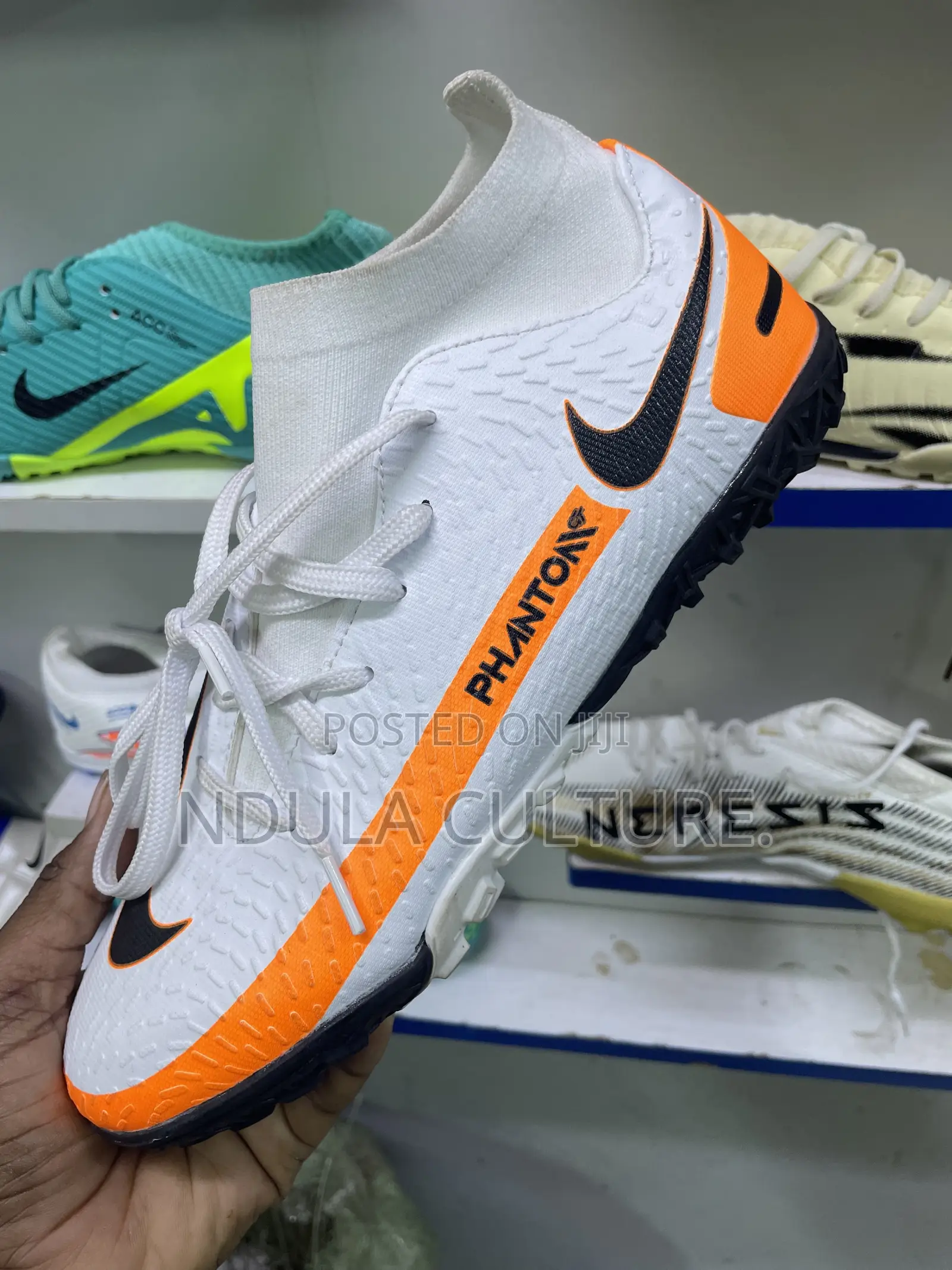 Nike and Adidas Football Trainers
