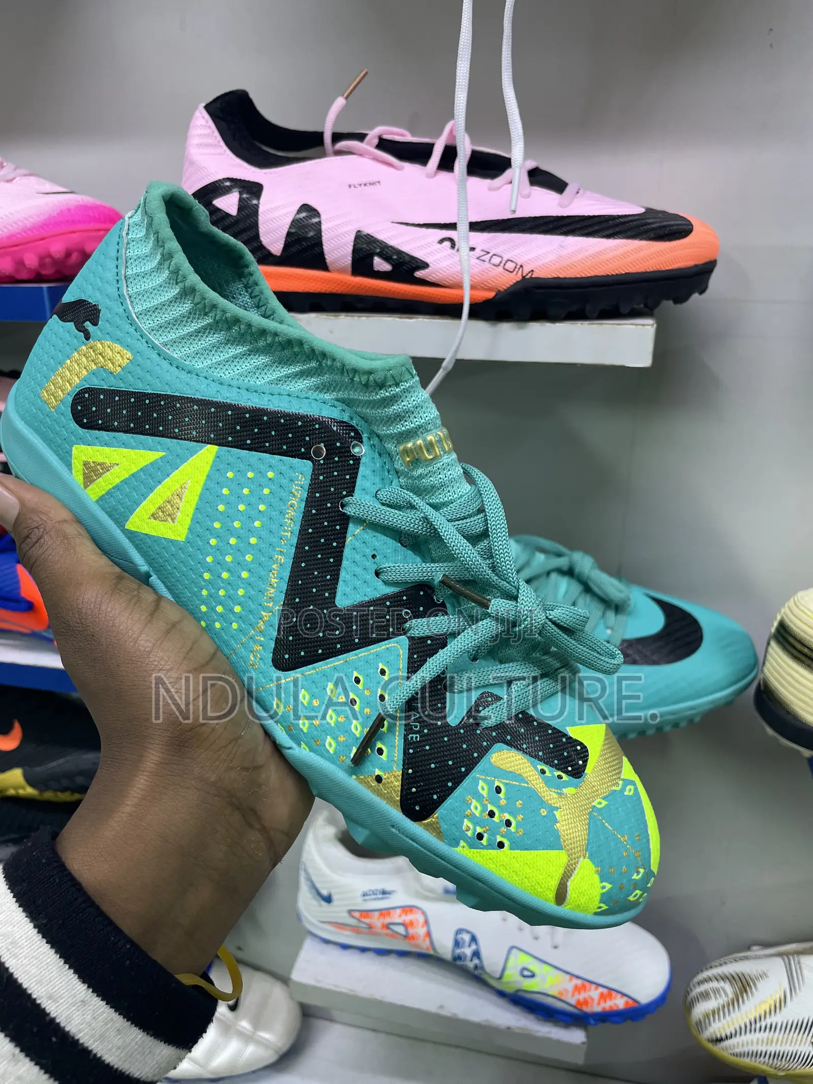 Nike and Adidas Football Trainers