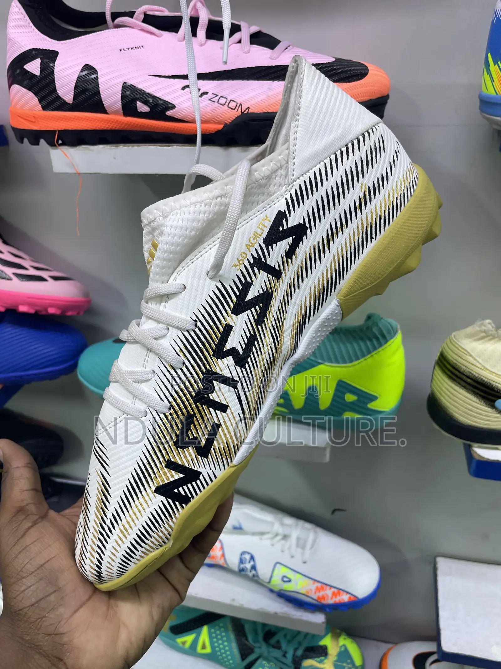 Nike and Adidas Football Trainers