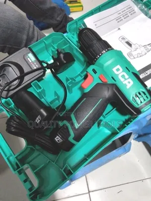 Dca 12v Cordless Drill - Lightweight, Powerful, Ergonomic Design