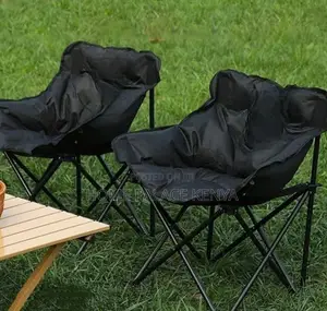 Picnic Chair: Portable Foldable U-shaped Outdoor Moon Chair